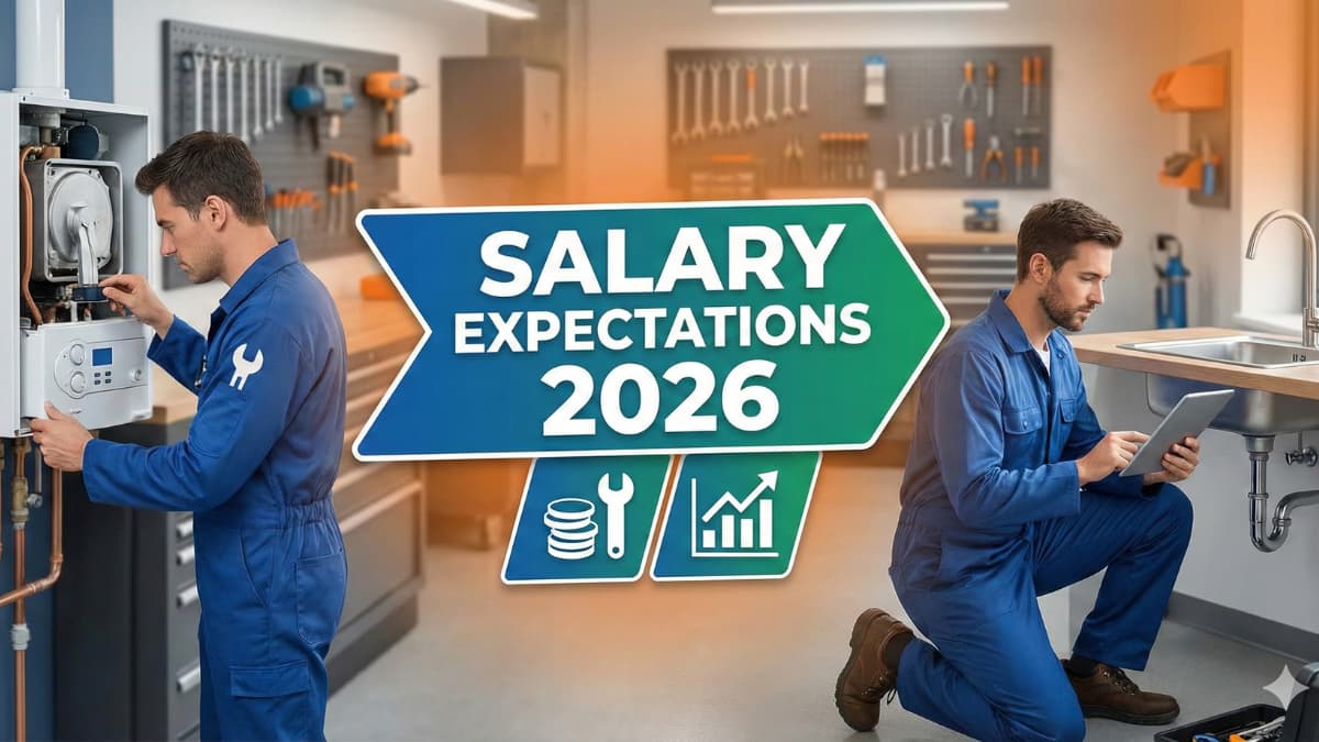Salary Expectations for Plumbers and Gas Engineers in 2026 - Staffordshire Training Services