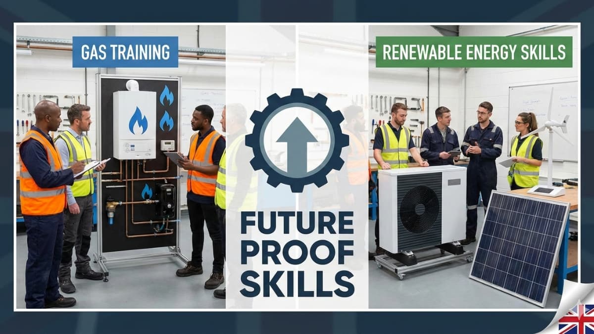 Gas and Renewable Training For Future Proof Skills - Staffordshire Training Services