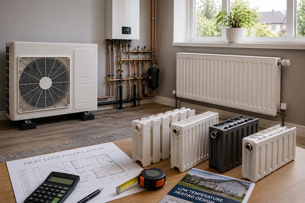 Radiator Sizing For Heat Pumps - Staffordshire Training Services
