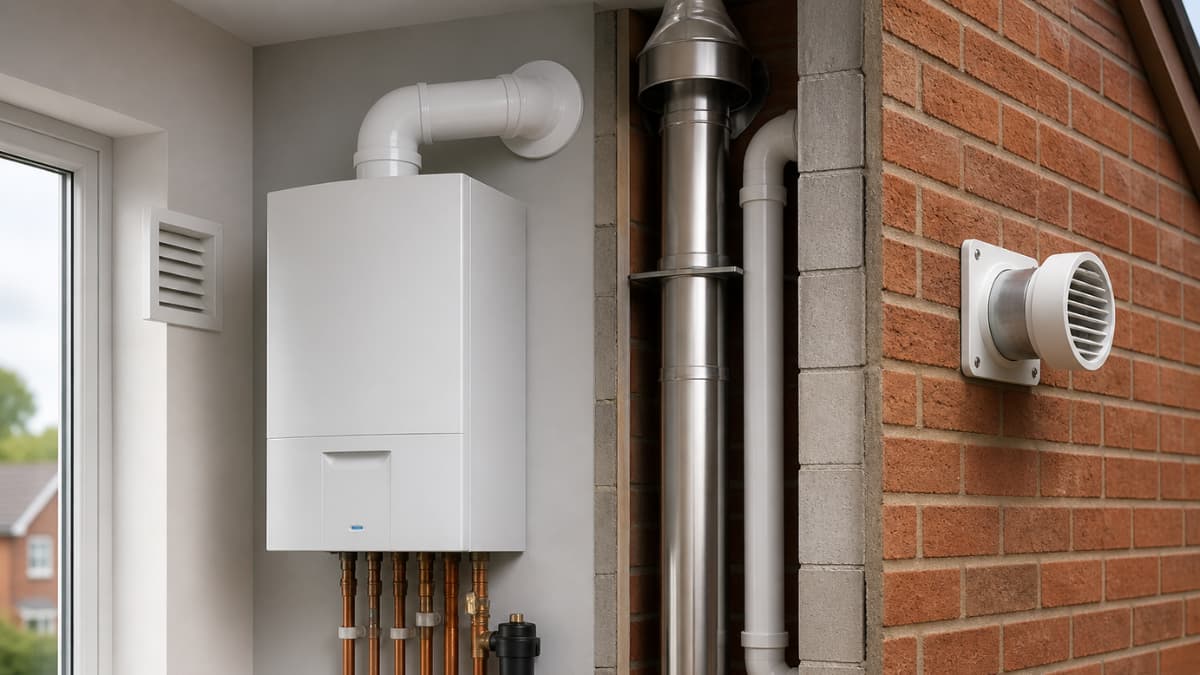 Ventilation and Flueing Requirements Ventilation and Flueing Requirements For Gas Appliances - Staffordshire Training Services