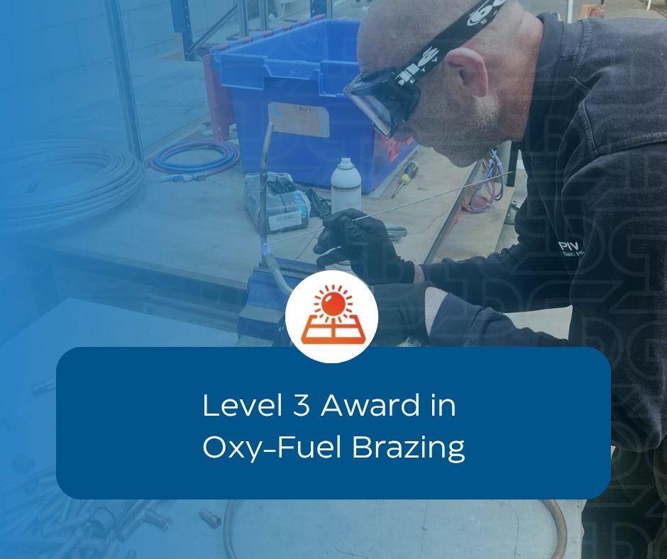 Level 3 Award in Oxy-Fuel Brazing within the RACHP Sector graphic