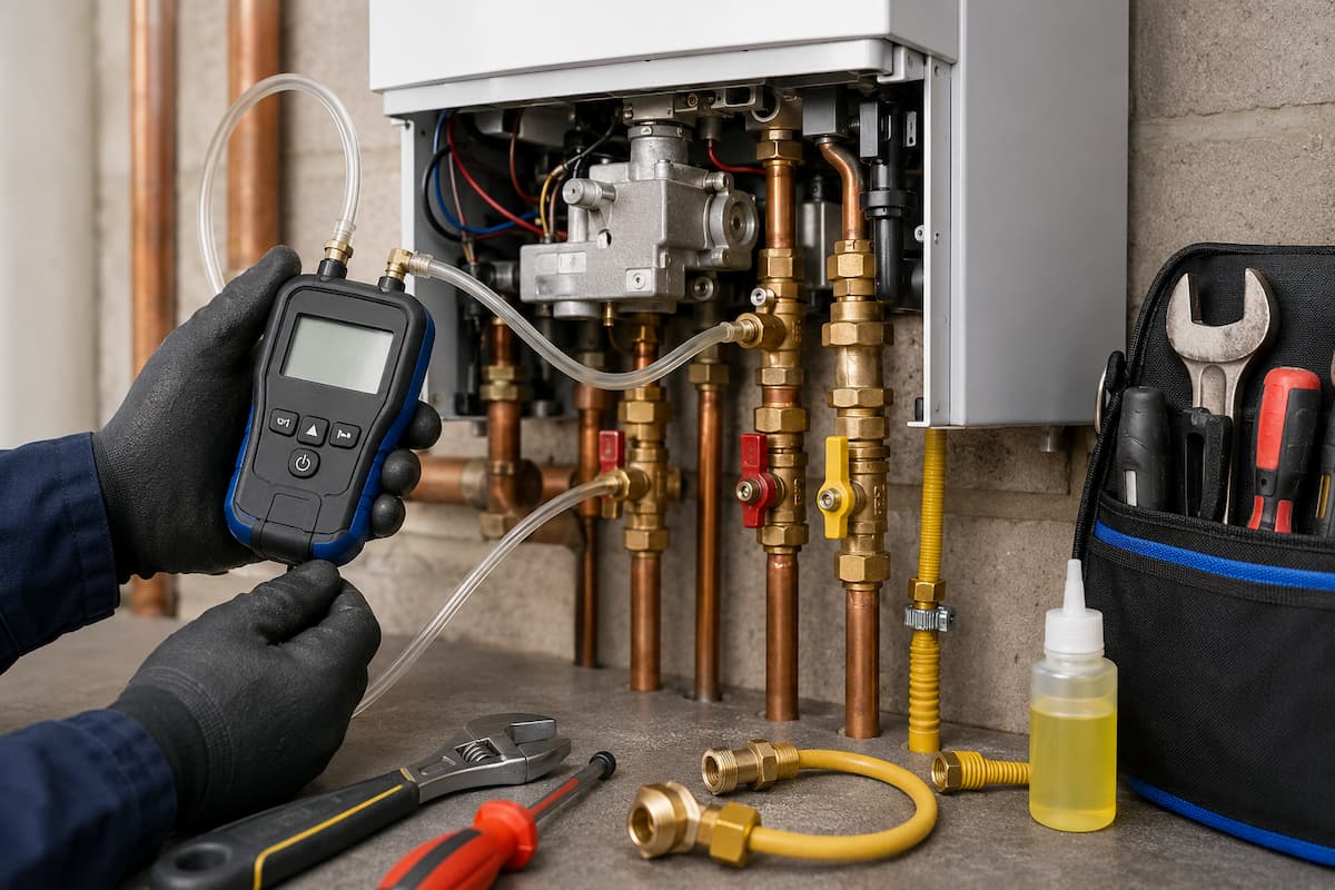 Gas Pressure, Flow, Tightness Testing and Purging Explained - Staffordshire Training Services