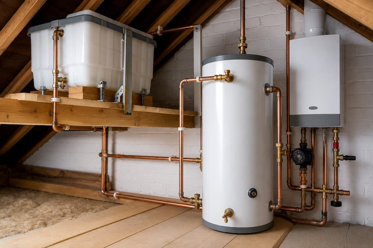 Vented Hot Water Systems In Domestic Plumbing - Staffordshire Training Services