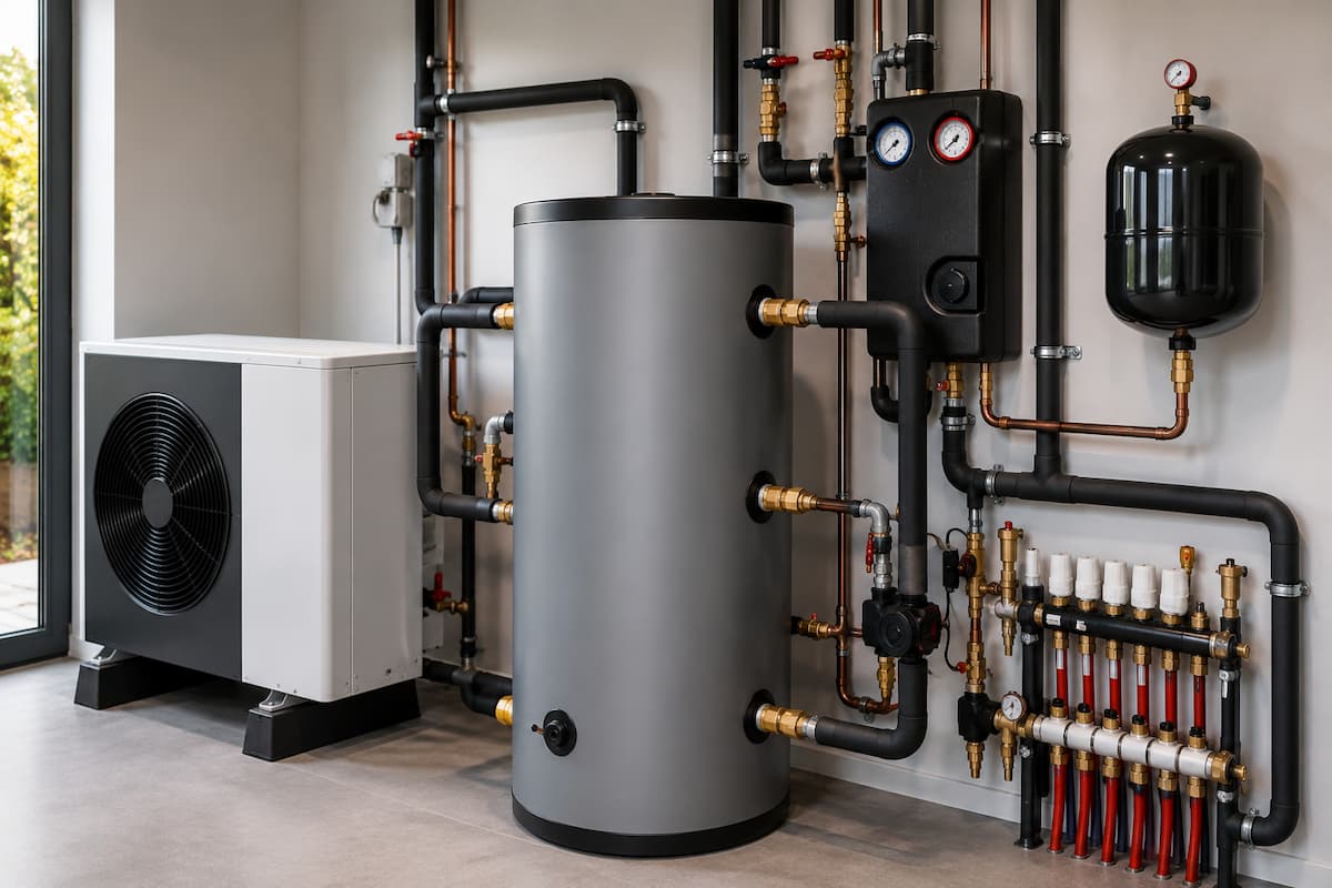 Buffer Vessels in Heat Pump Systems - Staffordshire Training Services