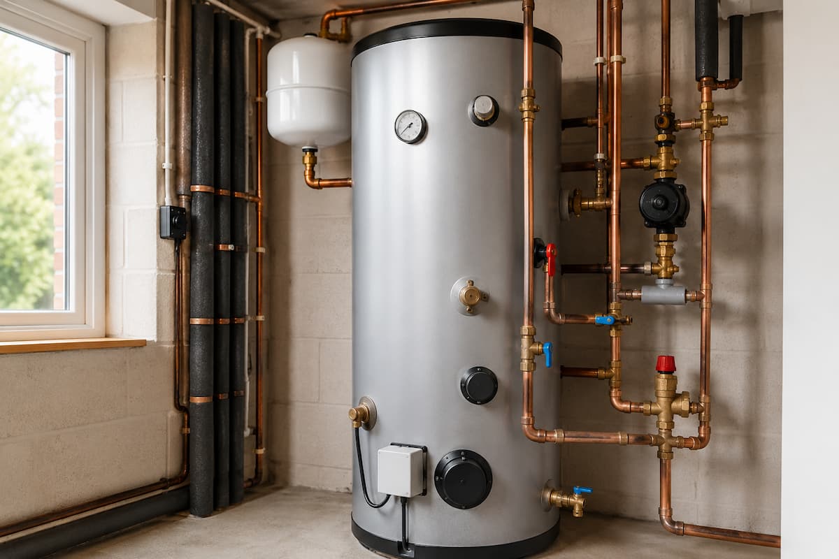 Hot Water Cylinders Explained - Staffordshire Training Services