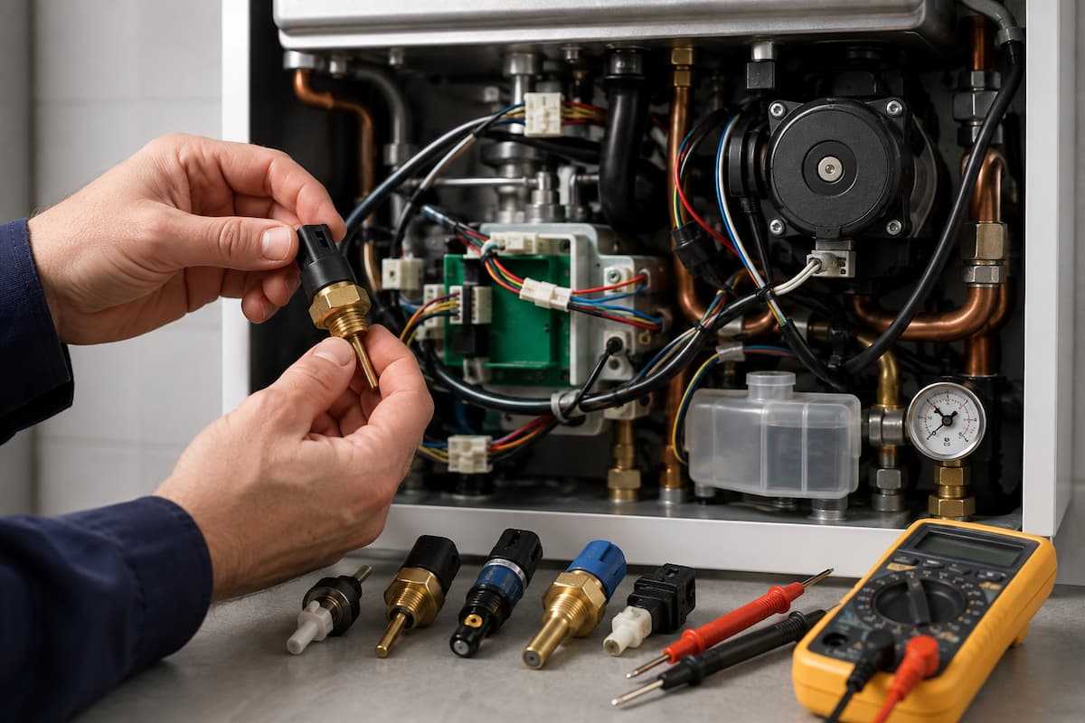 Boiler Sensors and Thermistors For Gas Engineers - Staffordshire Training Services