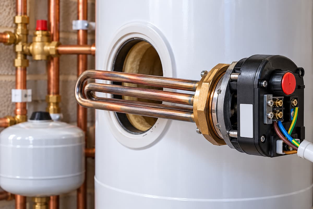 Immersion Heaters In Domestic Hot Water Systems - Staffordshire Training Services